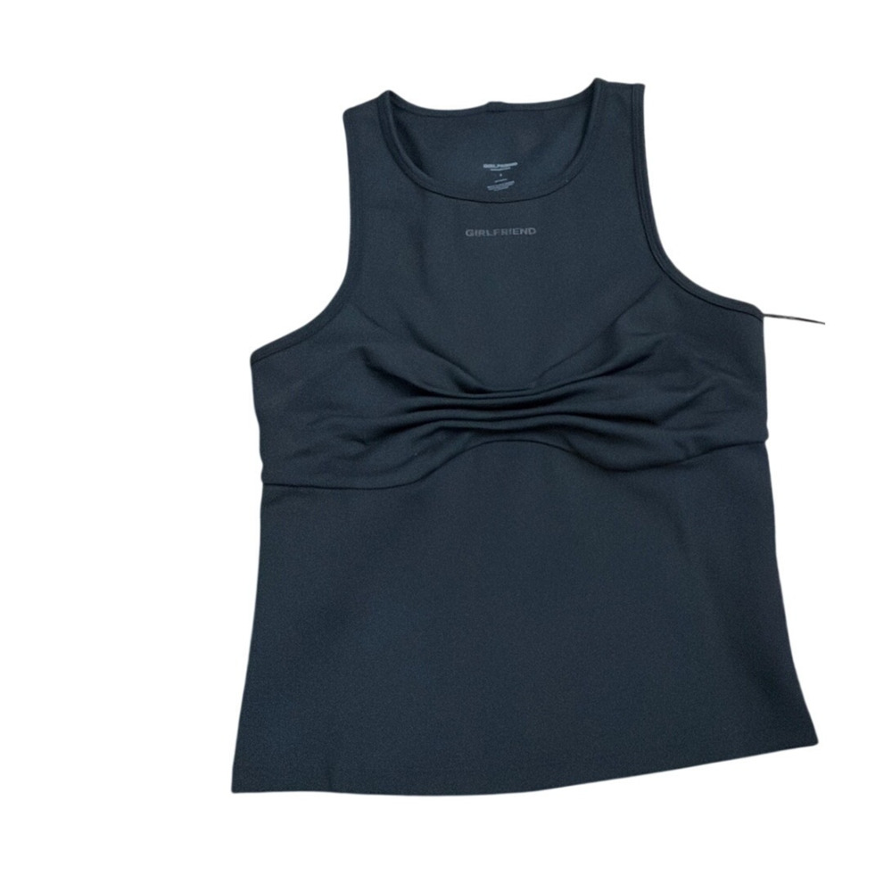 Girlfriend Collective 3101 Twist Top Quinn High Neck Tank Top Size XS New